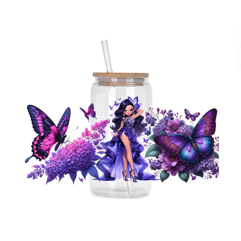 Cute Butterfly Girl Series Pat - Rdta Tank Glass ulasan dan harga