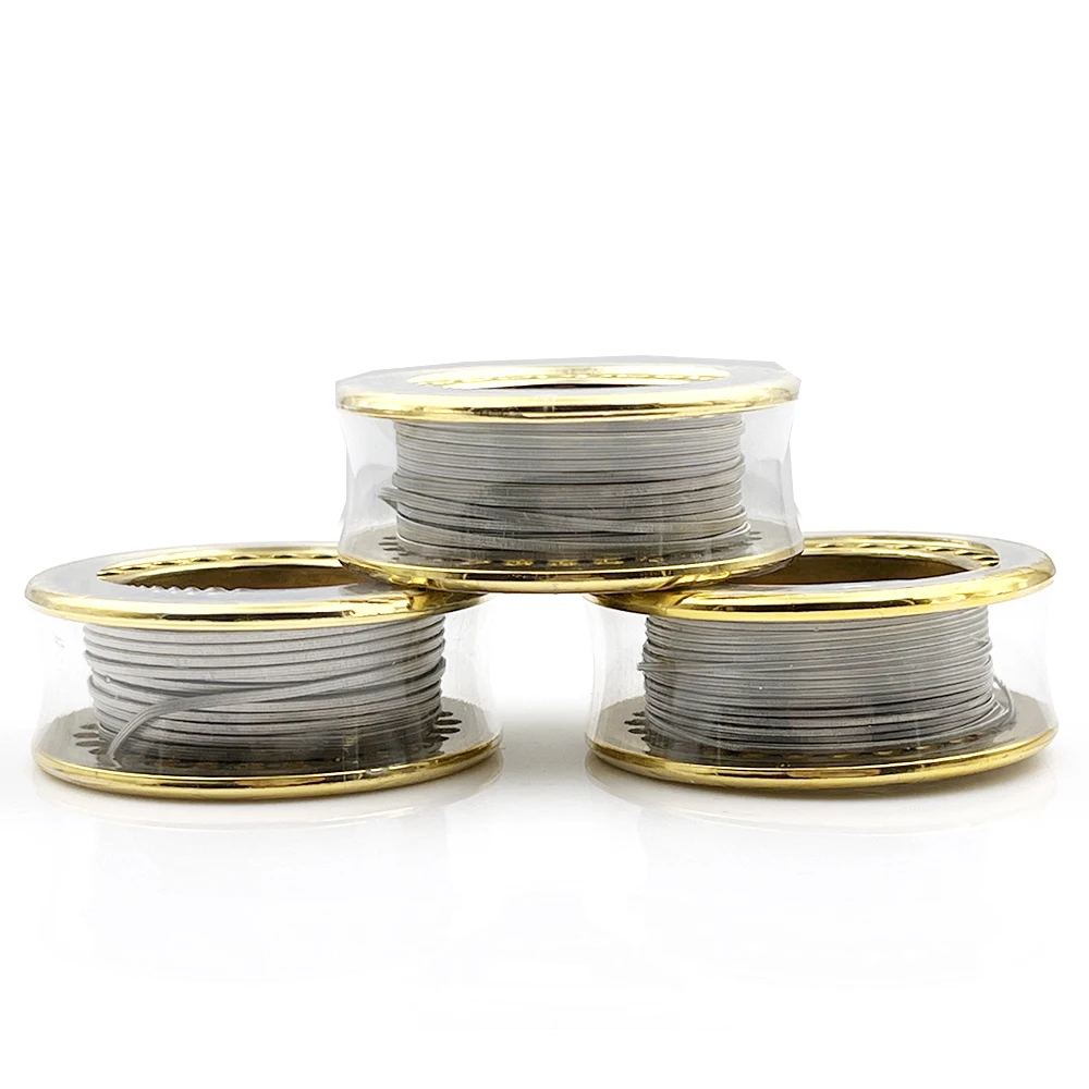 Ni80 Wire 26G 36GA 15 Feet Cla - Clapton Wire Pre Built ulasan dan harga